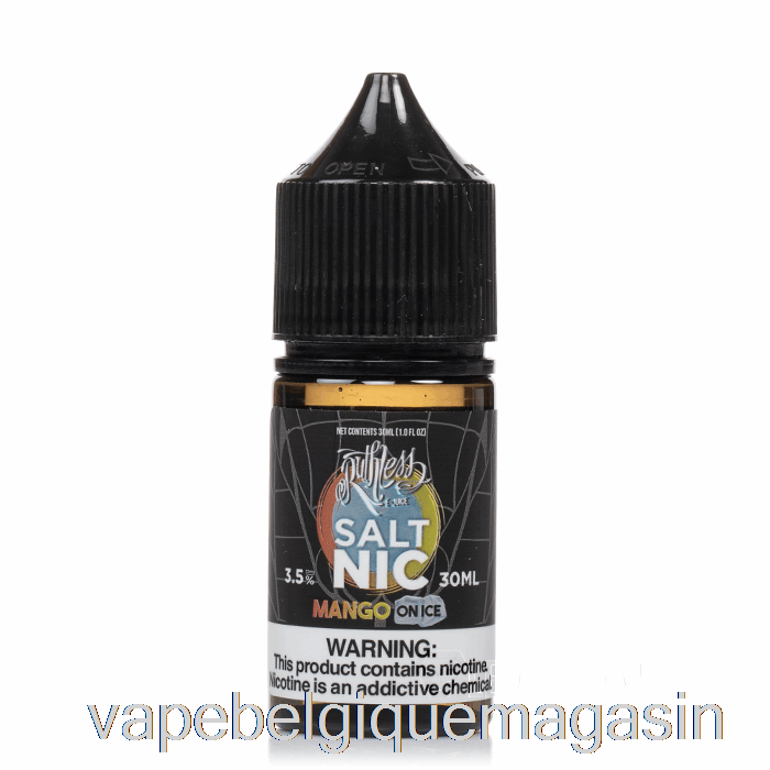 Vape Jus De Mangue Sur Glace - Sels Impitoyables - 30ml 35mg